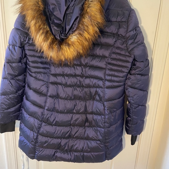 CANADA Weathergear, Navy Blue, XL, mid length puff jacket - Picture 4 of 5